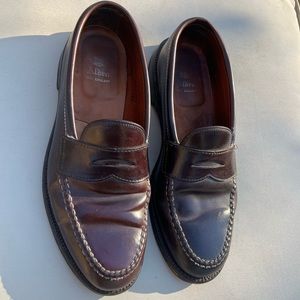 Alden Penny Loafers - LHS 986 in shell cordovan color # 8